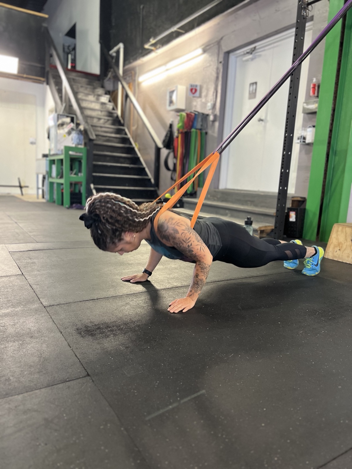 Members during a HIIT workout at Varno Fitness, Monmouth County